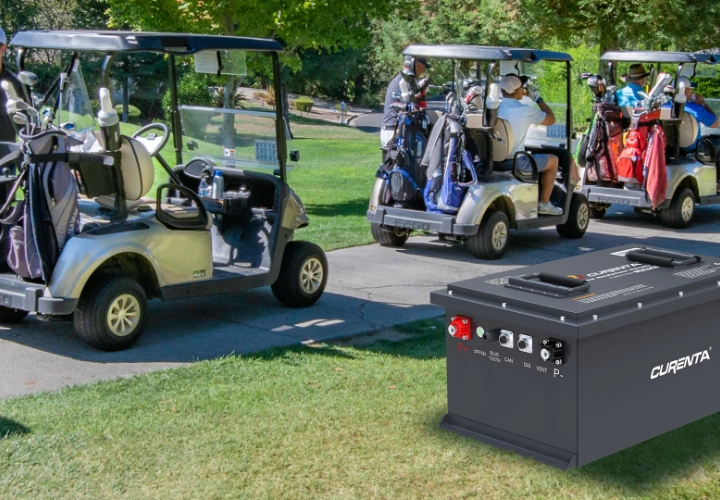Une batterie au lithium 72 volts pour voiturette de golf&nbsp;: l’amélioration ultime&nbsp;? Découvrez la puissance des batteries CURENTA.